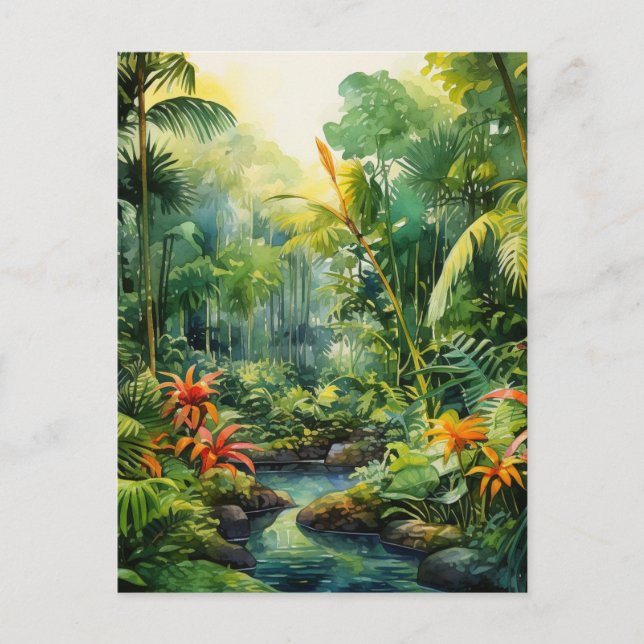 Postal Tropical Forest (Anverso)