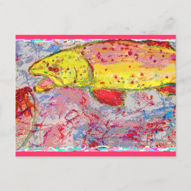 Postal Trout Bum (Anverso)