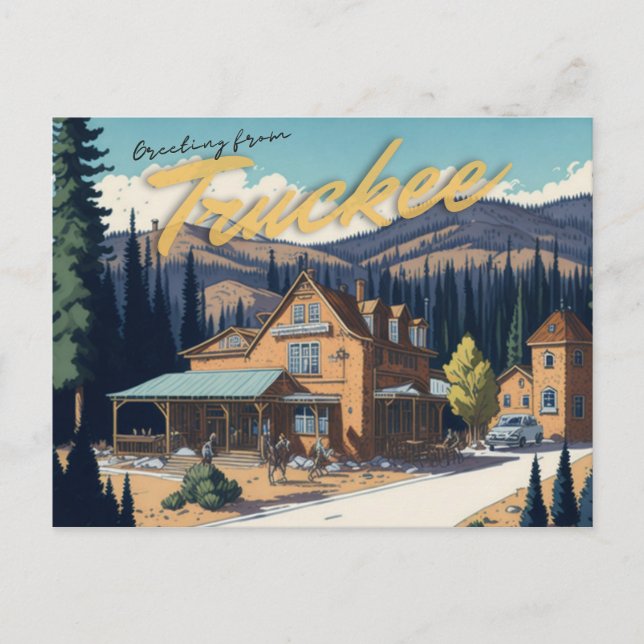 Postal Truckee, CA (Anverso)
