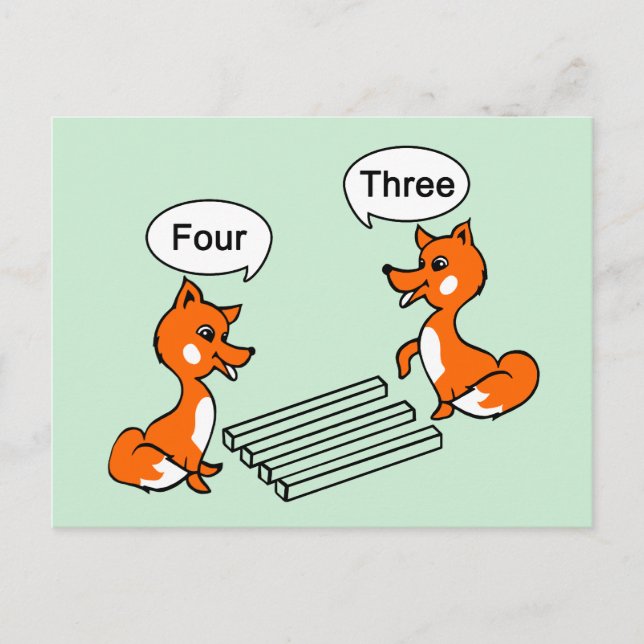 Postal Truco de ilusión óptica (Anverso)