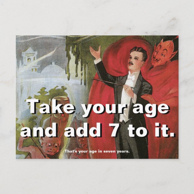 Postal Truco mágico (Anverso)