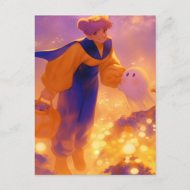 Postal Truco o tratamiento (Anverso)