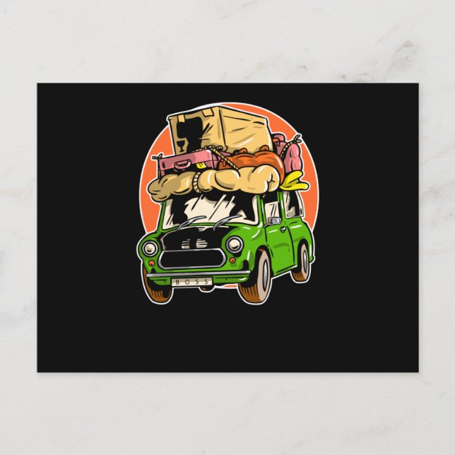 Postal Truco o trato (Anverso)