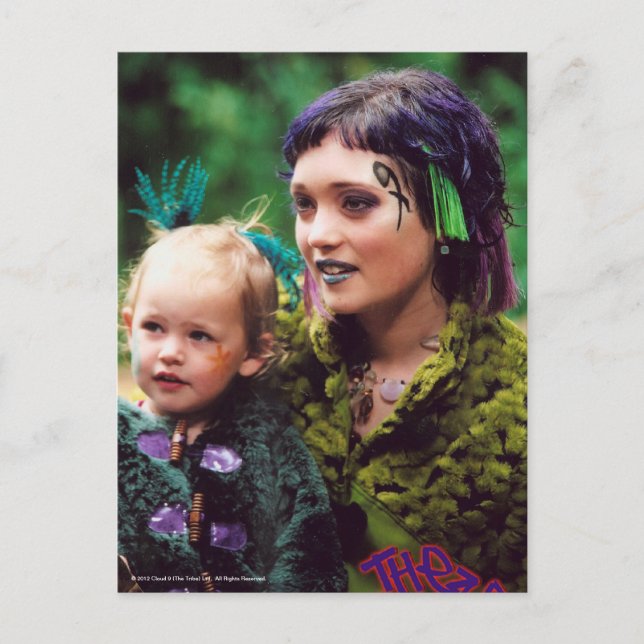Postal Trudy La Tribu (Anverso)