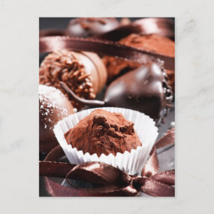Postal Trufas de chocolate