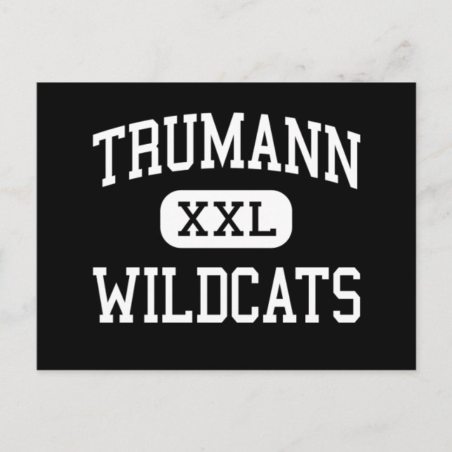 Postal Trumann - Wildcats - High - Trumann Arkansas (Anverso)