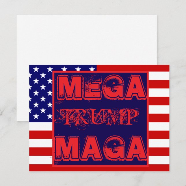 POSTAL TRUMP (Anverso / Reverso)