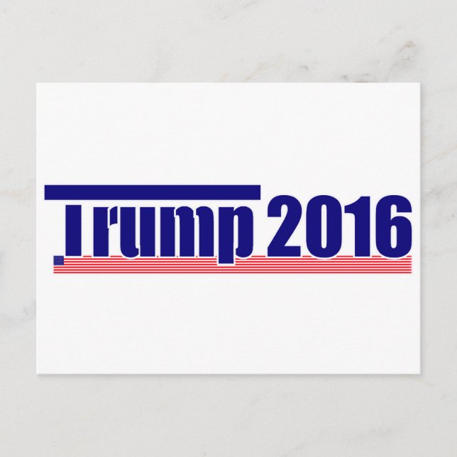Postal Trump 2016 (Anverso)