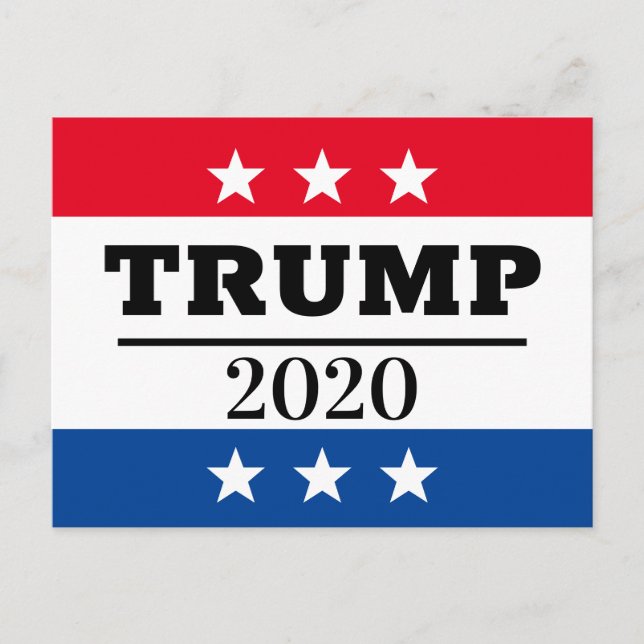 POSTAL TRUMP 2020 (Anverso)