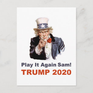 Postal Trump 2020 Tómenlo de nuevo Sam popular