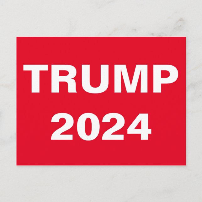 Postal TRUMP 2024 (Anverso)