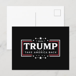 Postal Trump 2024 Recuperemos Estados Unidos 