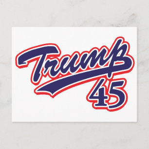 Postal ¡Trump 45!