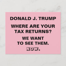 Postal Trump dónde está su resistencia a la devolución de