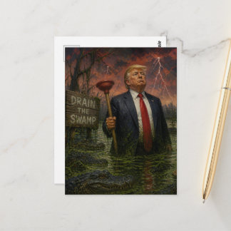 Postal Trump en el Pantano
