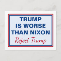 Trump Es Peor Que Nixon Rechazar A Trump