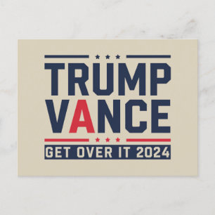 Postal Trump Ganó Elección 2024 Presidente Trump Vance