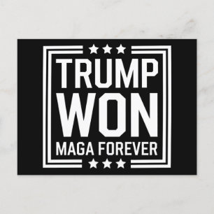 Postal Trump ganó la 47ª elección presidencial de EE. UU.
