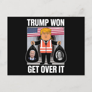 Postal Trump Ganó Supéralo Maga Ganó Elección 2024