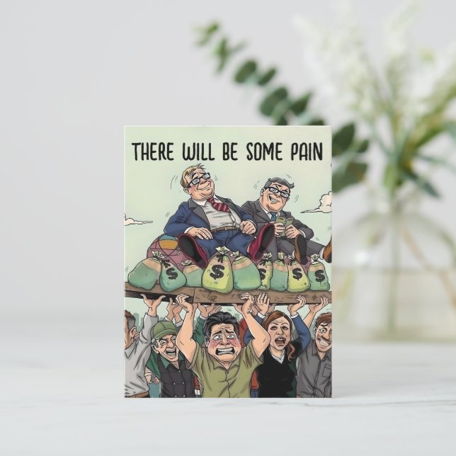 Postal Trump Gatos Grasa Algunos Dolores (Anverso de pie)