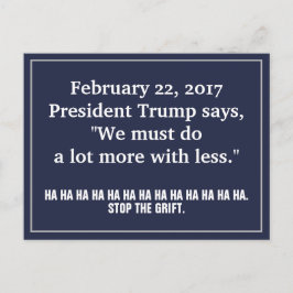 Postal Trump Haga Más Con Menos Gobierno Detenga el Fraud