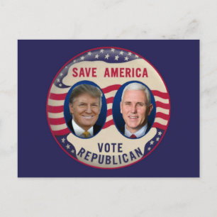POSTAL TRUMP PENCE 2016