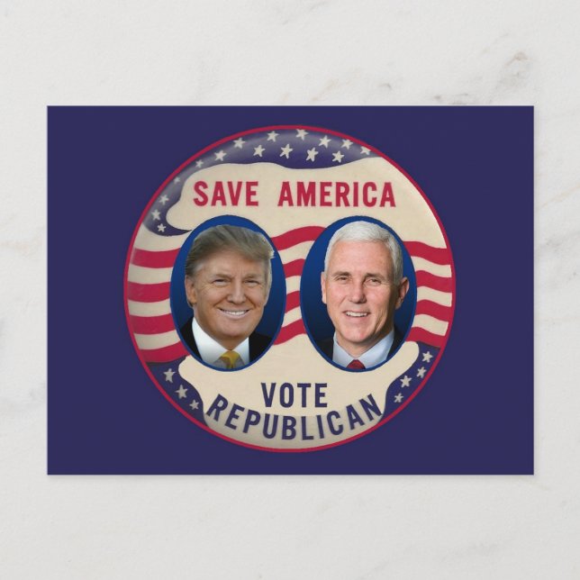 POSTAL TRUMP PENCE 2016 (Anverso)