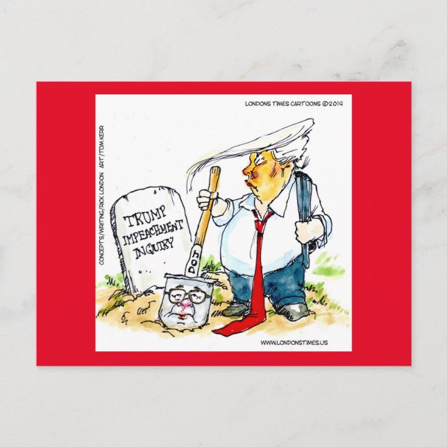 Postal Trump Pierde La Barrera De La Impugnación A Rick L (Anverso)