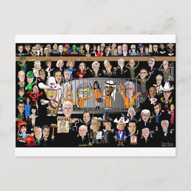 Postal Trump Pros y Cons (Anverso)