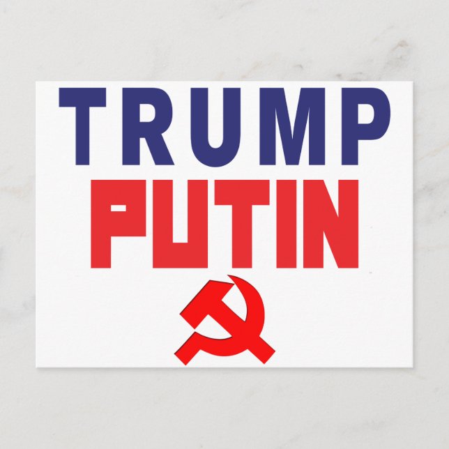 Postal Trump / PUTIN (Anverso)