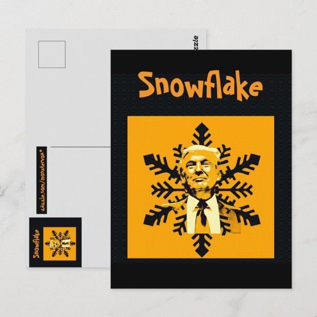 Postal Trump/Snowflake (Anverso / Reverso)
