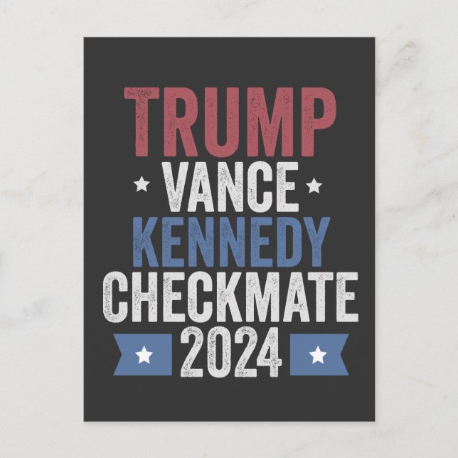 Postal Trump Vance Kennedy recuperará a Estados Unidos (Anverso)