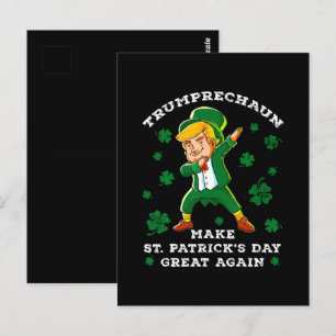 Postal Trump vuelve a ser gracioso el día de San Patricio