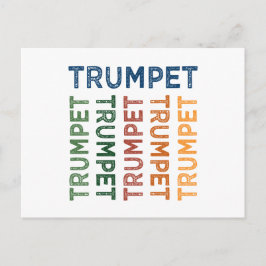 Postal Trumpet Colorful