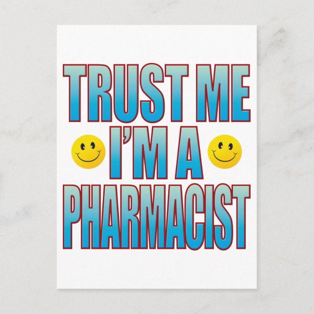 Postal Trust Me Pharmacist Life B (Anverso)