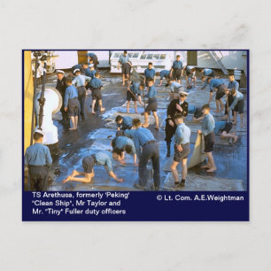 Postal TS Arethusa, antes "Peking", "Clean Ship",