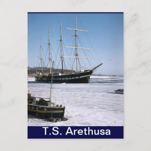 Postal TS Arethusa, icebound