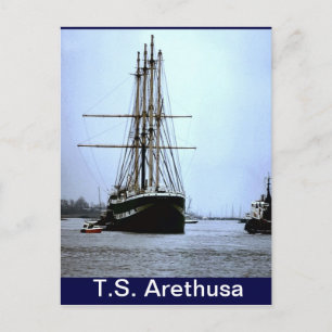 Postal TS Arethusa, salir de Upnor