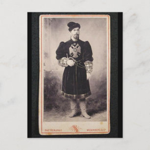 Postal TSAR NICOLAS II de Rusia - Romanov #092