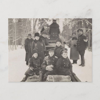 Postal Tsarevitch Alexis Romanov, hijo zar de Rusia
