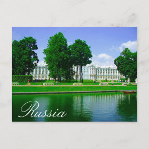 Postal Tsarskoye Selo Pushkin Palacio de Catalina Rusia