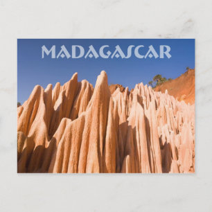 Postal Tsingy rouges de Madagascar