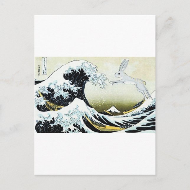 POSTAL TSUNAMI BUNNY (Anverso)