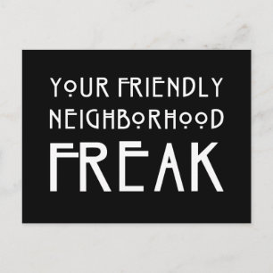 Postal Tu amistoso barrio loco