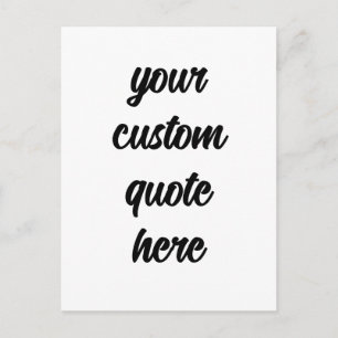 Postal Tu cita personalizada aquí