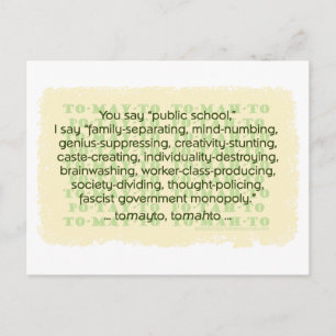 Postal Tú dices tomate