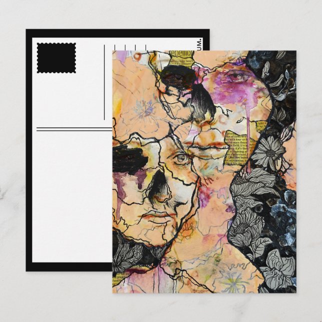 Postal tú en mí (Anverso / Reverso)