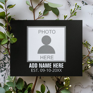 Postal Tu foto aquí nombre y edad