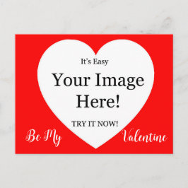 Postal Tu Imagen En El Corazón De San Valentín