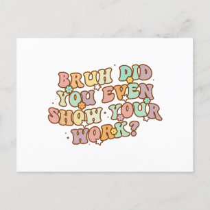 Postal Tu Importa Tu Energía Divertida E=MC2 Ciencia Nerd